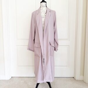 Women's light violet duster